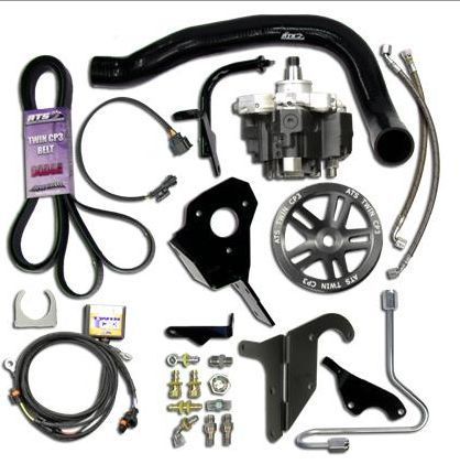 Ats diesel 2010.5 and up lml duramax twin fueler pump kit w/ pump