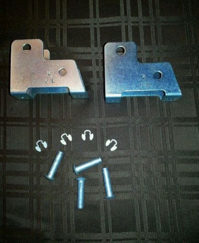 Nos whitco jeep bow brackets &amp; pins cj5 cj7 cj8 original soft top bestop kayline