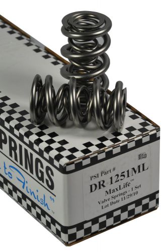 Psi dr1251ml max life drag race triple valve spring 1.660" 1.050" max lift (16)