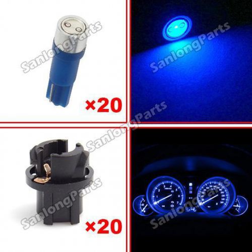 Find 20xT5 145BNSMD Blue LED Instrument Cluster Repair Light Bulbs 37
