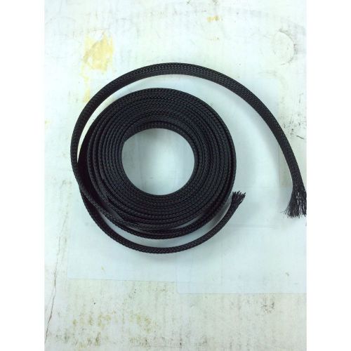 5/8" black ultra black wire wrap flex hose 10 ft car truck motorcycle no reserve
