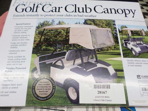 Classic fairway golf car club canopy 28167