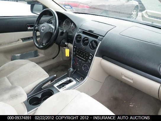 Mazda 6 right r air bag pass, dash 06 07