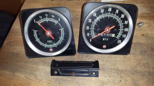 1969 camaro gauges &amp; speedometer