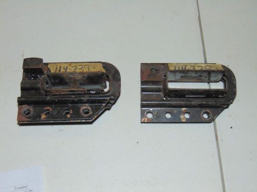 Vintage 79-81 arctic cat jag snowmobile rear axle housing set 0114-238, 0114-239