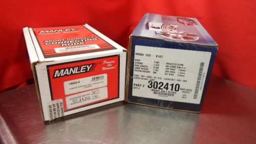 Manley rods 14026-4 je pistons 302410 integra gsr 9:1 compression 84mm turbo