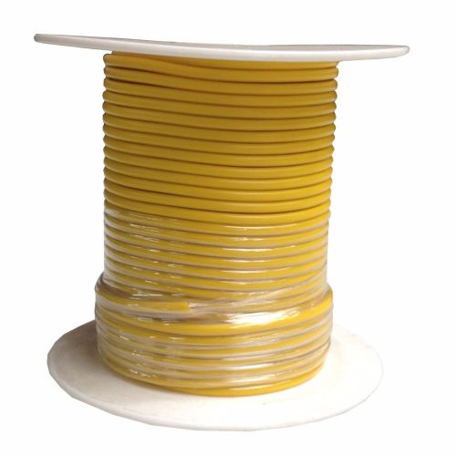 18 gauge yellow primary wire 100 foot spool : meets sae j1128 gpt specifications