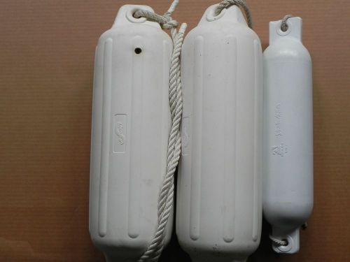 Boat fenders atwood, seasense, two 6" and one 4"- great condition