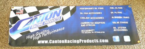 Canton racing banner flags signs nhra drags nmca offroad hotrods nostalgia