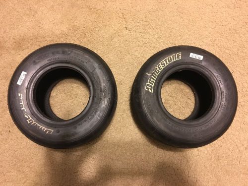 Two bridgestone ylb kart racing 4.50 tires wagon barstool