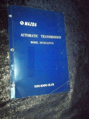 1971 mazda automatic transmission service shop repair manual factory original!