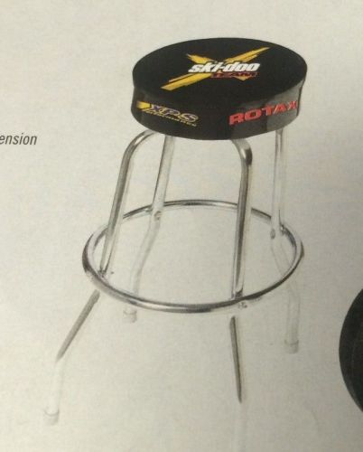 Ski doo oem counter stool &#034;x-team logo&#034; #415129292 free shipping