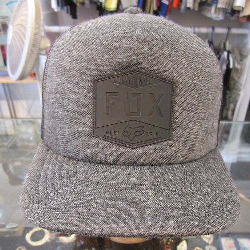 Fox racing hat cap mx motocross trucker adjustable snapback nwot