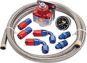 Aeromotive 13205k regulator-to-carburetor 3/8" kit