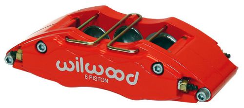 Wilwood dynapro 6 brake caliper,rally car,road racing,0.81&#034; rotors,3&#034;,left,red