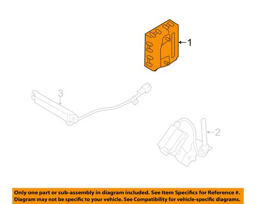 Kia oem 11-13 forte keyless entry-control module 954101m250