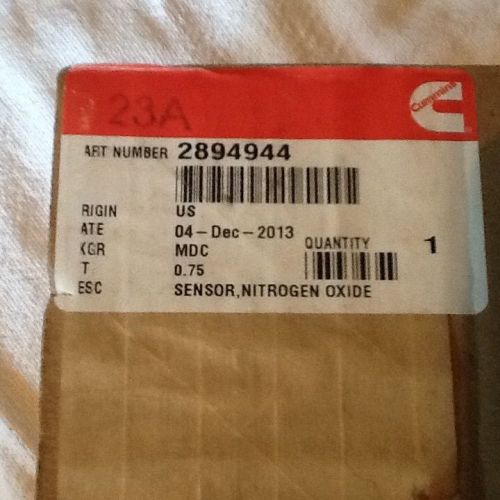 Cummins nitrogen oxide sensor 2894944