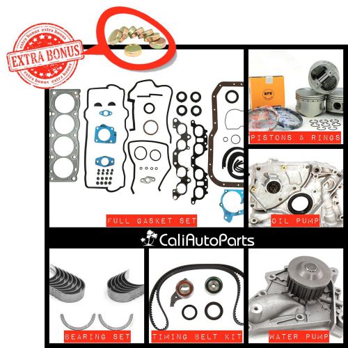 Fits: 90-95 toyota mr2 celica 2.2l 5sfe dohc master overhaul engine rebuild kit