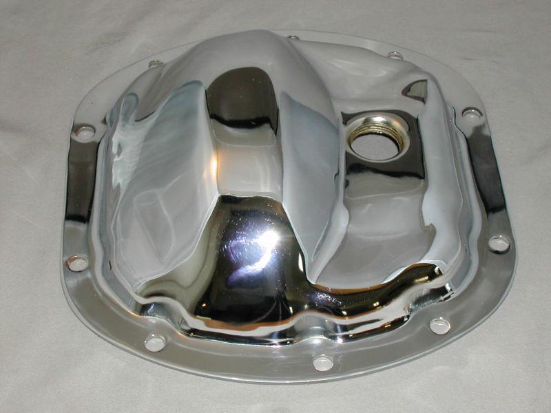 10 bolt chrome differential cover dana 30 front shelf stock