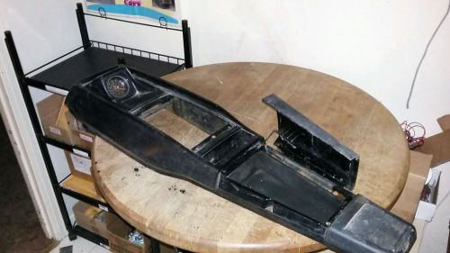 Oem chevrolet camaro 1968/1969 floor shift center console z28 ss rs rare w/clock