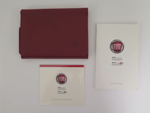 2015 fiat 500/500c owners manual guide book