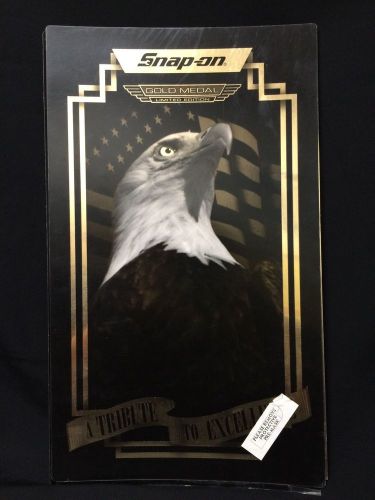 2-snap-on tool box decals limited edition eagle brand new