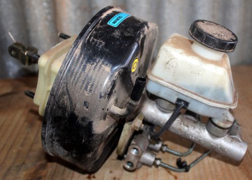 1997 hyundai excel x3 5 door master brake booster w/ jug &amp; cap 13/16 bm11i-01722