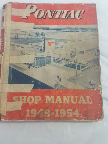 1949-1954 pontiac shop manual original