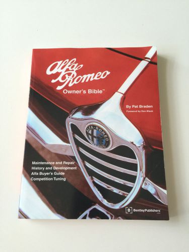 Alfa romeo owners bible by pat braden