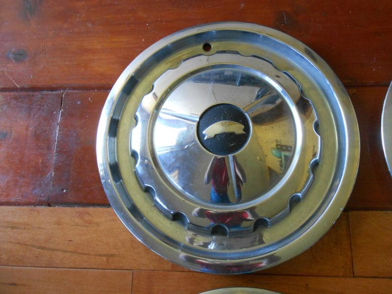1957 Chevy Bel Air 210 Nomad hardtop, convertible, wagon, sedan hub caps , US $99.00, image 2
