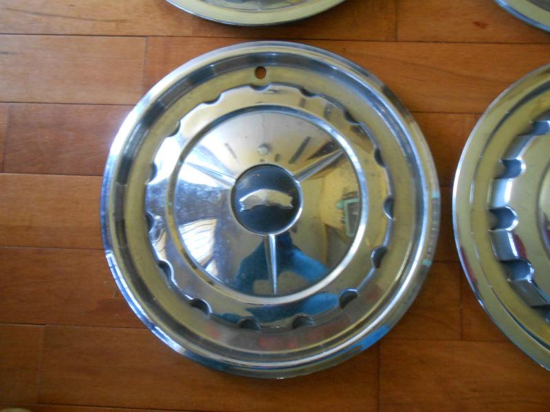 1957 Chevy Bel Air 210 Nomad hardtop, convertible, wagon, sedan hub caps , US $99.00, image 4