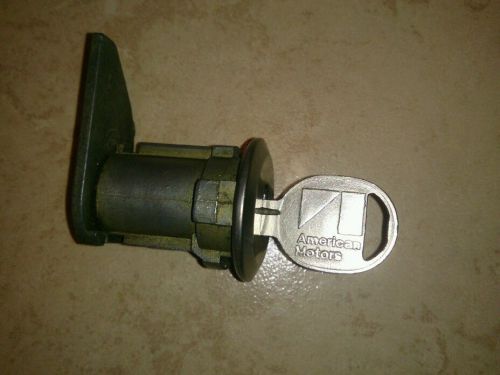 1970-1974 amc factory logo key &amp; trunk lock