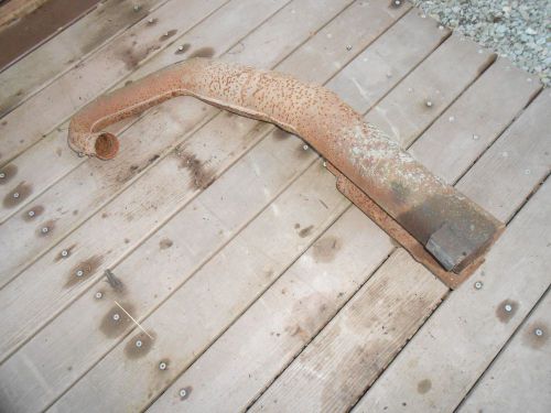 1982 yamaha 440 ss snowmobile: exhaust pipe