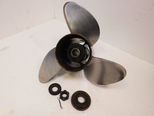 Omc viper propeller 150 175 200 225 hp johnson / evinrude outboard 19 pitch prop