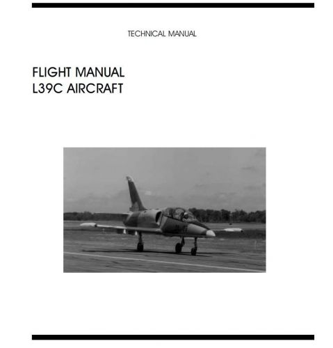 L39c czech jet trainer flight manual on cd/dvd****