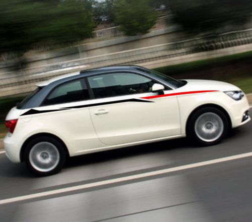 Car decal vinyl graphics side sticker body  racing stripe  for a1 #cb31