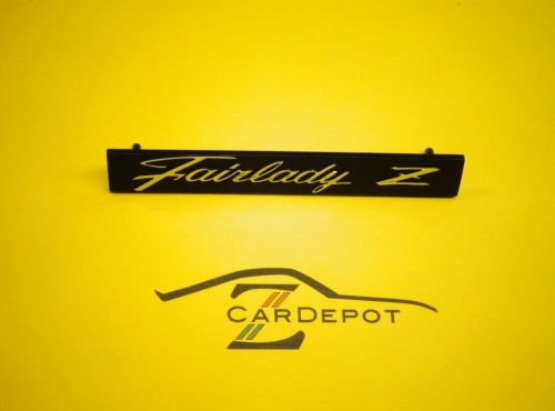 Datsun 240z 260z 280z 1970-78 interior dash emblem fairlady z new 412