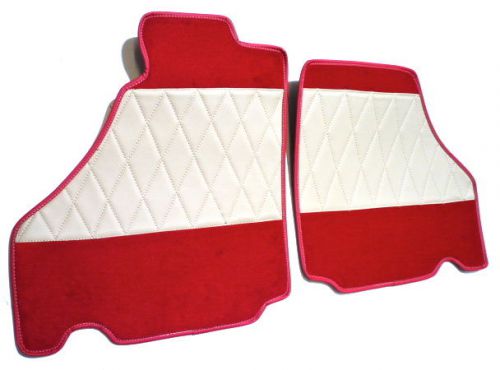 Ex stock - red premium mat set for ferrari 360