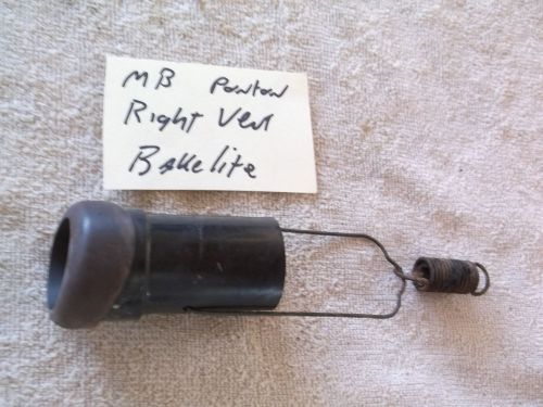 Mercedes benz ponton right heat fresh air bakelite vent nozzle flap spring