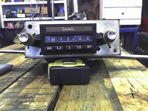 1962 buick radio