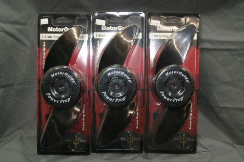 Motorguide 2-blade propeller kit  mga0495b  new in package  quantity three