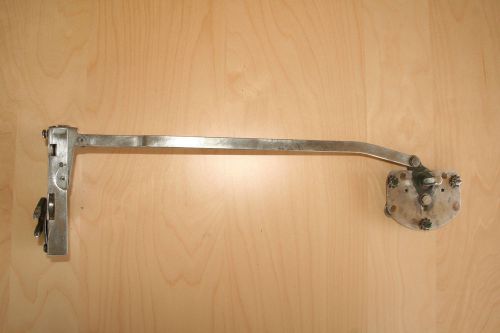 Vintage rover p4 lh left hand front door latch &amp; linkage assembly