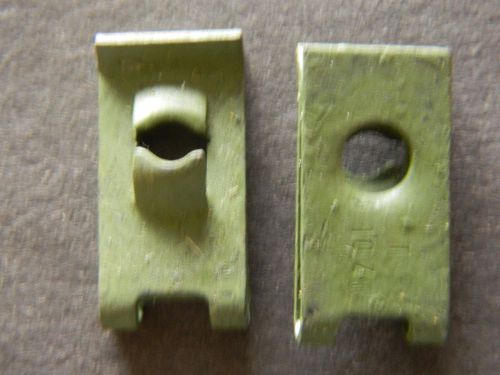 A1787-10z1 (nas395) "u" clip nut. 1/2" depth. 23 each