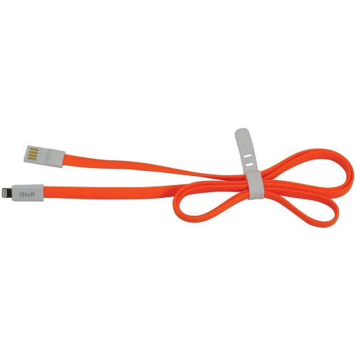 Nippon  ifua-3lgt-or istuff lightning to usb cable audio/video/telephone orange