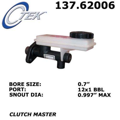 Clutch master cylinder centric 137.62006