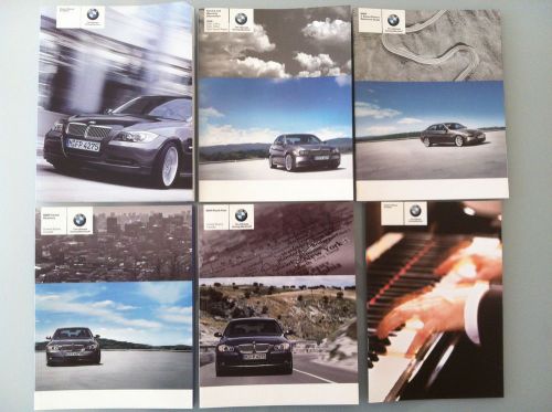 Complete 2006 bmw 3 series e90 owners manual with leather case and a bonus