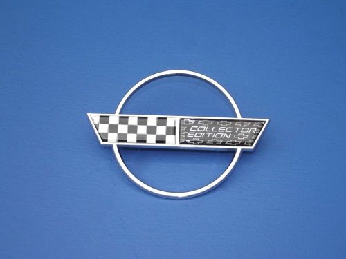 96 corvette c4 collector edition gas door emblem 10254345 new
