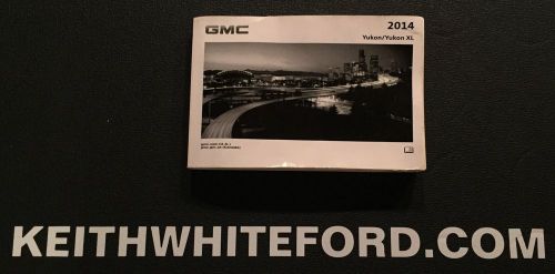 2014 gmc yukon yukon xl owners manual gmc352