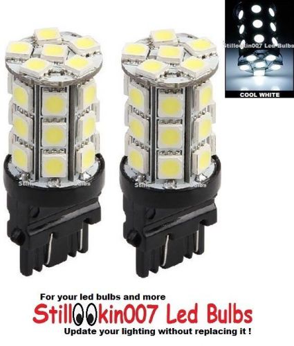 2 - cool white 27 smd bulb / snowmobile 3056, 3057, 3156, 3157, 3356, 3357