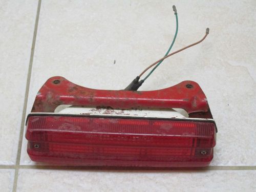 Vintage tail light snowmobile atv